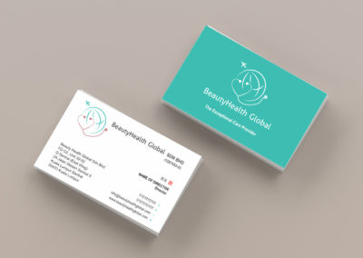 Business Card Design - BeautyHealth Global